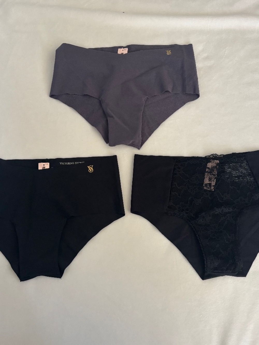 Victoria's Secret Panties Cheeky Panty Underwear Lot of 3 Women's Size XS NWT